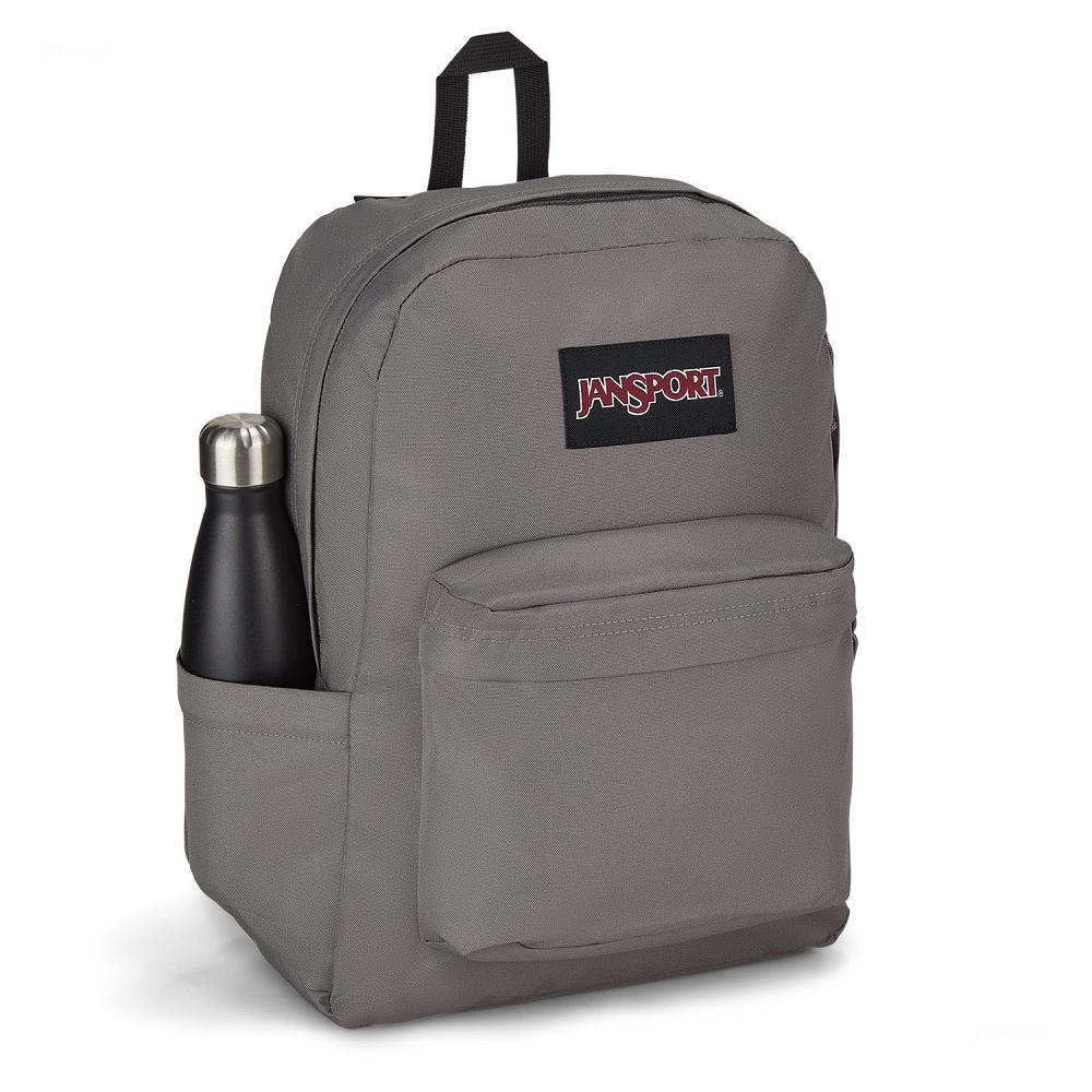 Sac à Dos Scolaire JanSport SuperBreak? Plus Grise Foncé | DJU-03248623